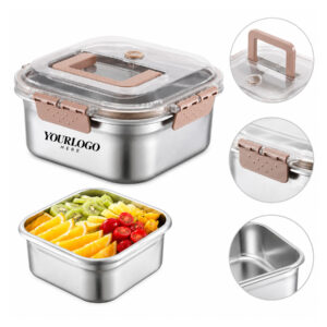 LMGLT2610 Stainless Steel Food Storage Container w/ Locking Lid