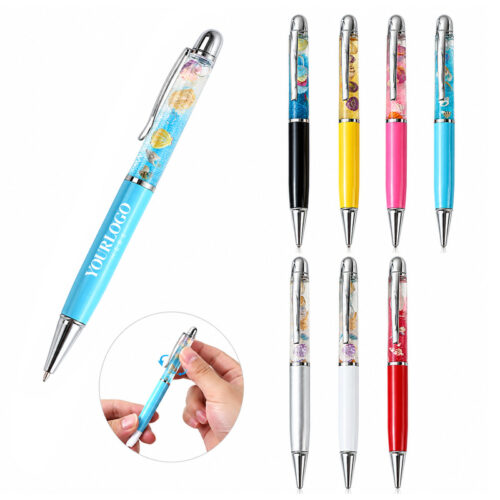 LMGLT2620_L LMGLT2620 Sea Shell Floating Ballpoint Pen