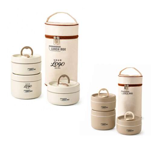 LMGLT2622 Stackable Insulated Lunch Container Set