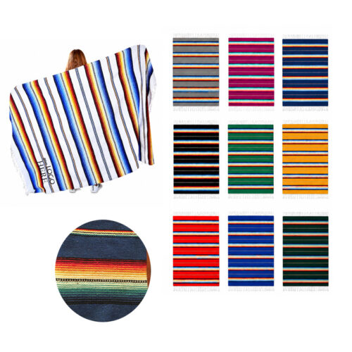 LMGLT2633 Serape Throw Blanket