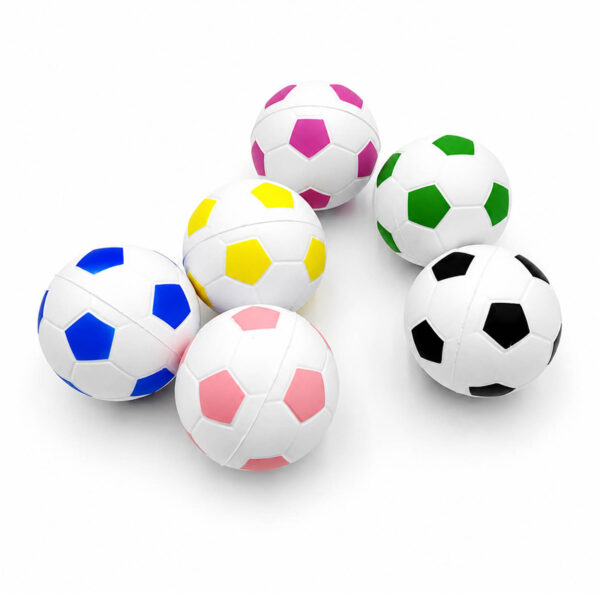 LMGLT2643 PU Foam Soccer Squeeze Ball 2.8"