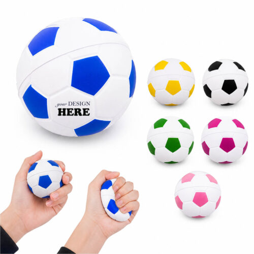 LMGLT2643 PU Foam Soccer Squeeze Ball 2.8"