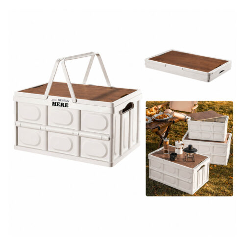 LMGLT2651 Folding Collapsible Storage Crate 15 L
