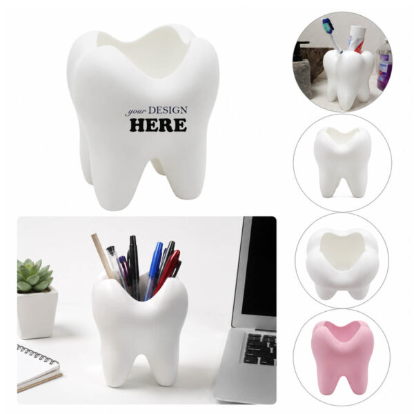 LMGLT2655 Tooth-shaped Pen Holder