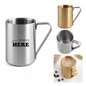 LMGLT2658 9.5 oz Stainless Steel Coffee Mug