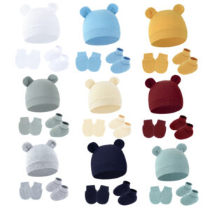 LMGLT2660 Infant Hat Mittens Socks Set