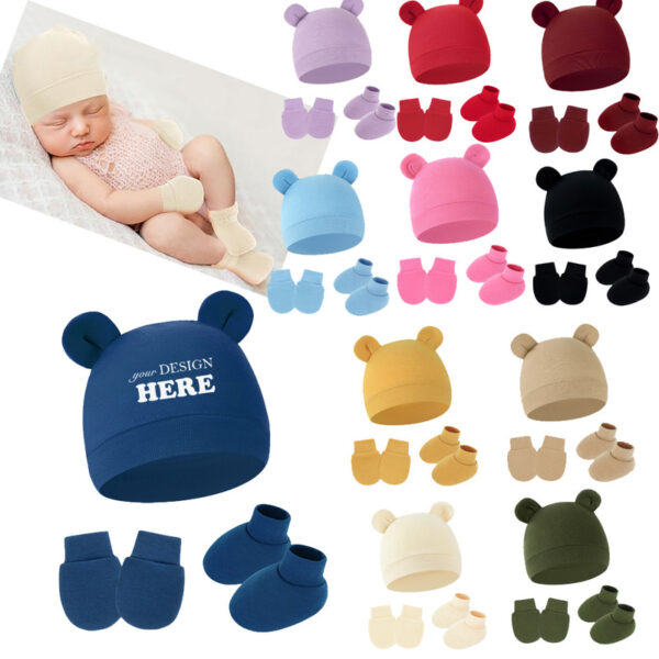LMGLT2660 Infant Hat Mittens Socks Set