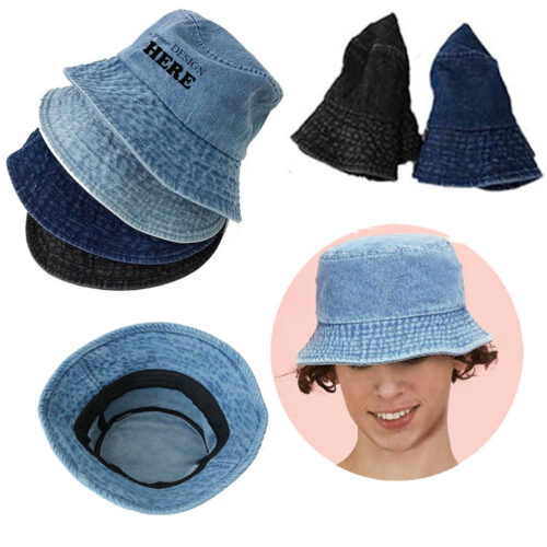 LMGLT2666_L LMGLT2666 Washed Denim Hat