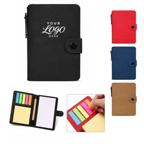 LMGSC008_L LMGSC008 Kraft Memo Notebook Set