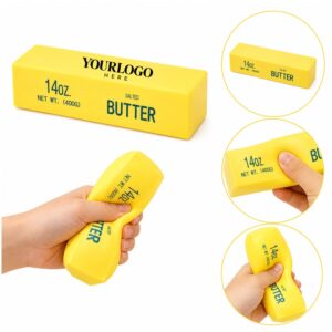 LMGSC011 Slow Rising Butter Shape Squeeze Novelty Toys