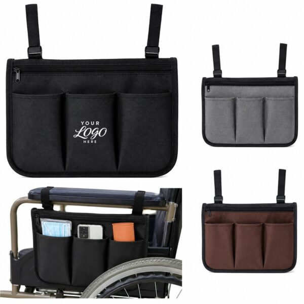 LMGSC017 Wheelchair Armrest Pocket Organizer
