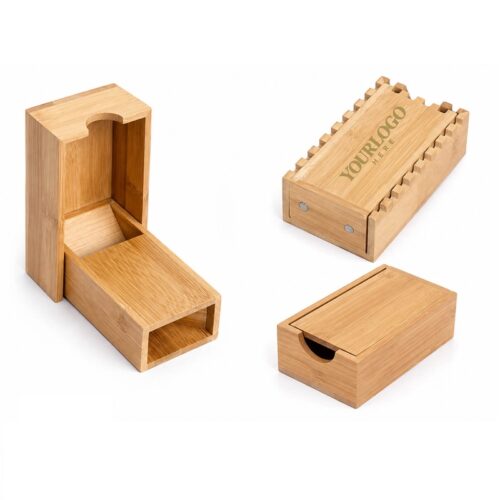 LMGSC034 Bamboo Dice Tower Storage Case