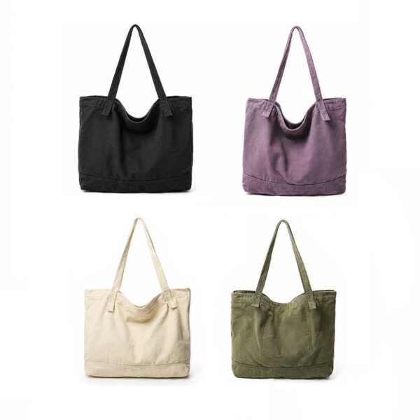 LMGX110 Canvas Shoulder Tote Bag