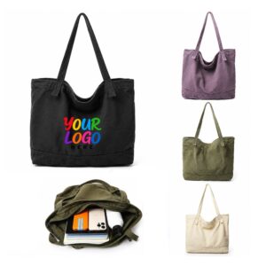 LMGX110 Canvas Shoulder Tote Bag