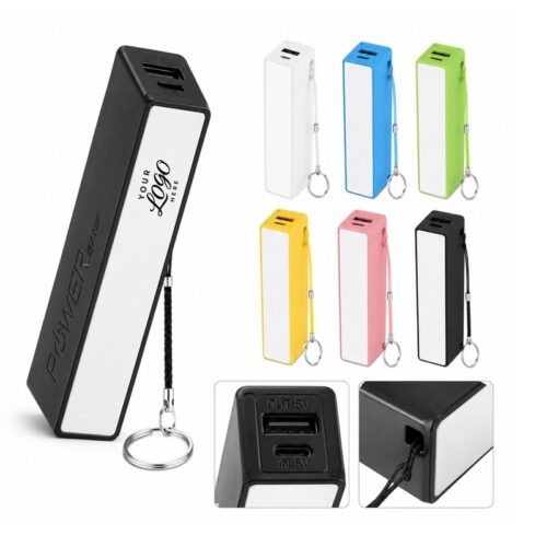 LMGX128_L LMGX128 Mini Power Bank w/ Keyring